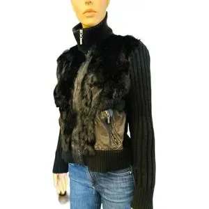 Vintage | Jackets & Coats | Vintage Fur Jacket Zipper Front 